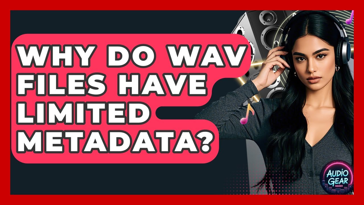 Why Do WAV Files Have Limited Metadata? - Audio Gear Insider