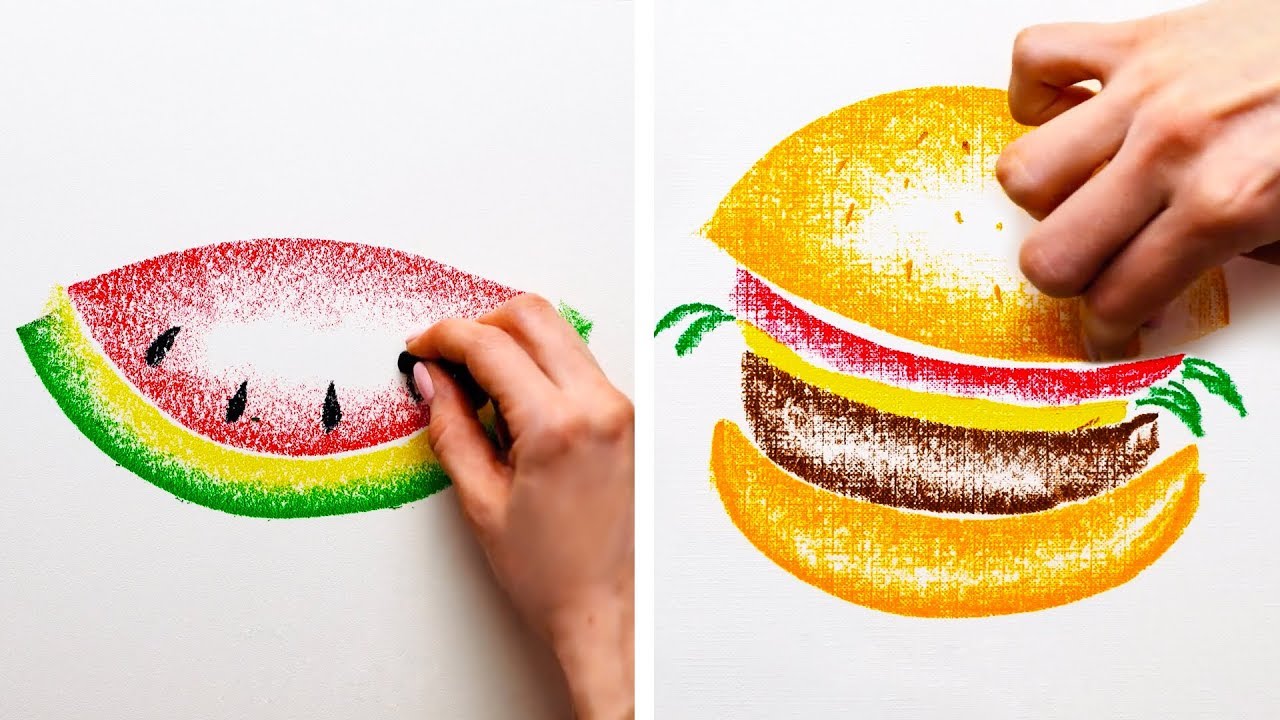 25 FUN AND SIMPLE DRAWING TECHNIQUES
