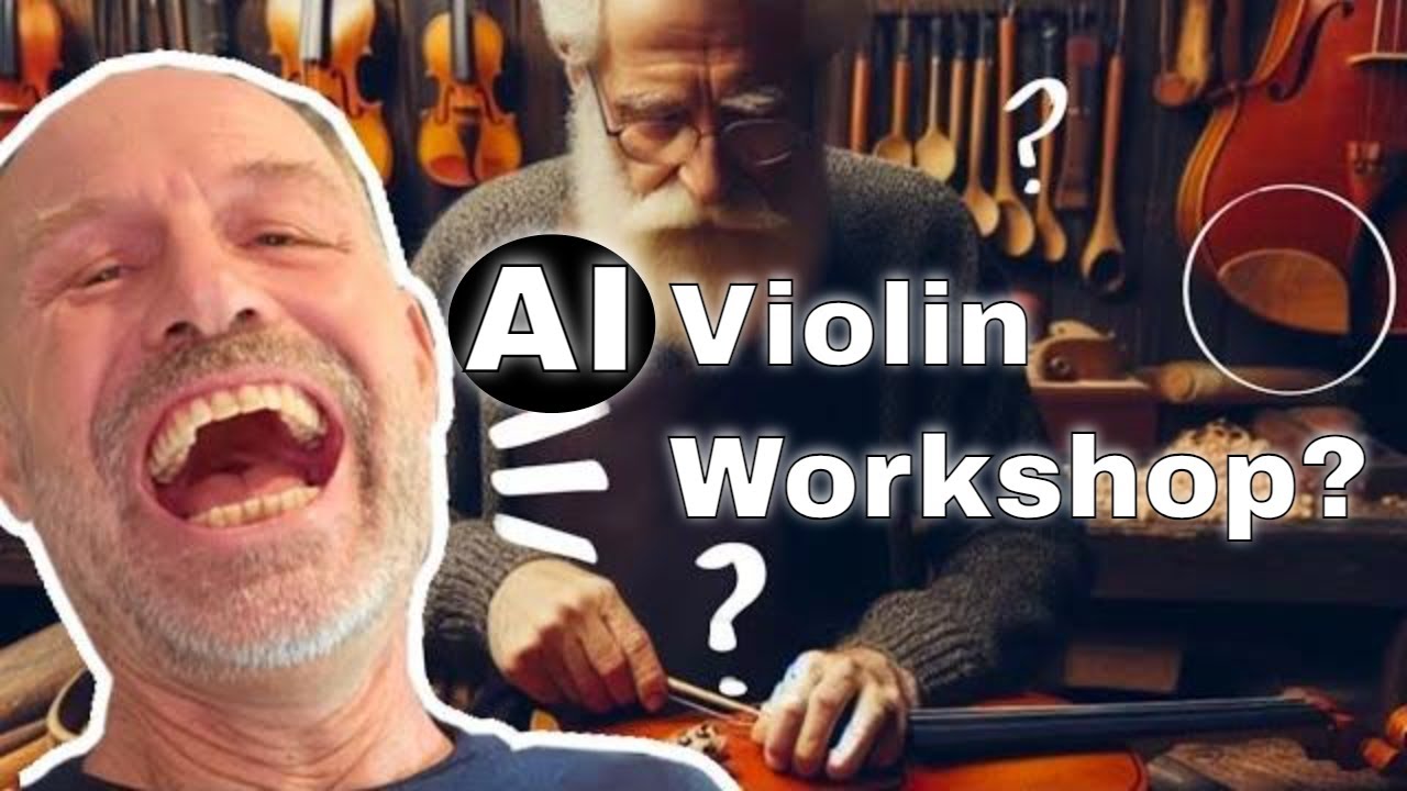 I asked AI to Paint a Violin Workshop... Here is what Happened