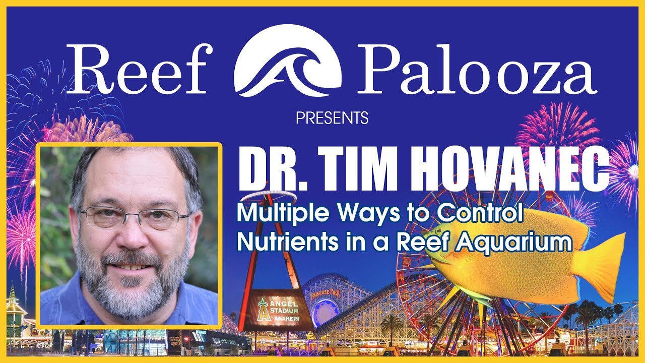 Dr. Tim Hovanec: Multiple Ways to Control Nutrients in a Reef Aquarium | Reef-A-Palooza 2018