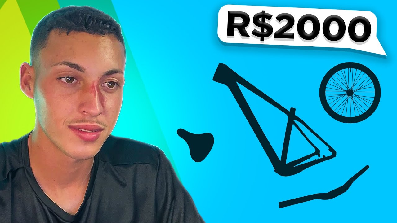 Montando uma bike de R$2000