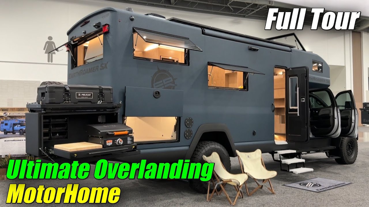 Unique Expedition Vehicle !!! 2023 EarthRoamer SX Chevrolet Sliverado 6500