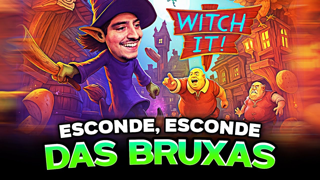 CORINGA JOGANDO Witch It... ESCONDE, ESCONDE DE BRUXAS | Parte 01