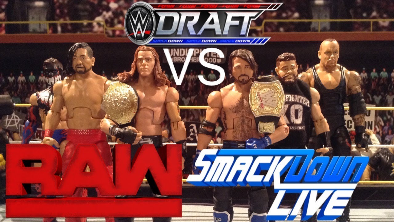 WWE Figure Draft 3! TJ VS Parker!
