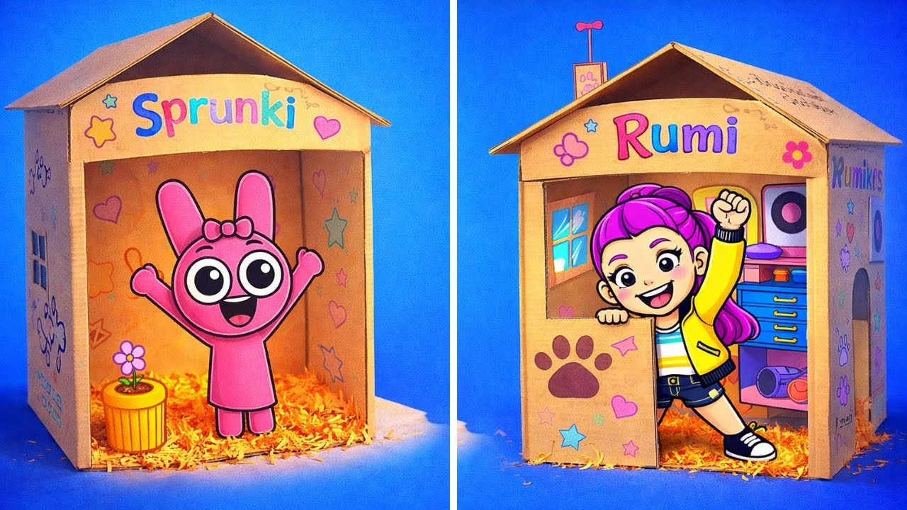 Новый дом Руми со Спранки! 🥹💜 Топовые DIY-хаки и гаджеты для семьи