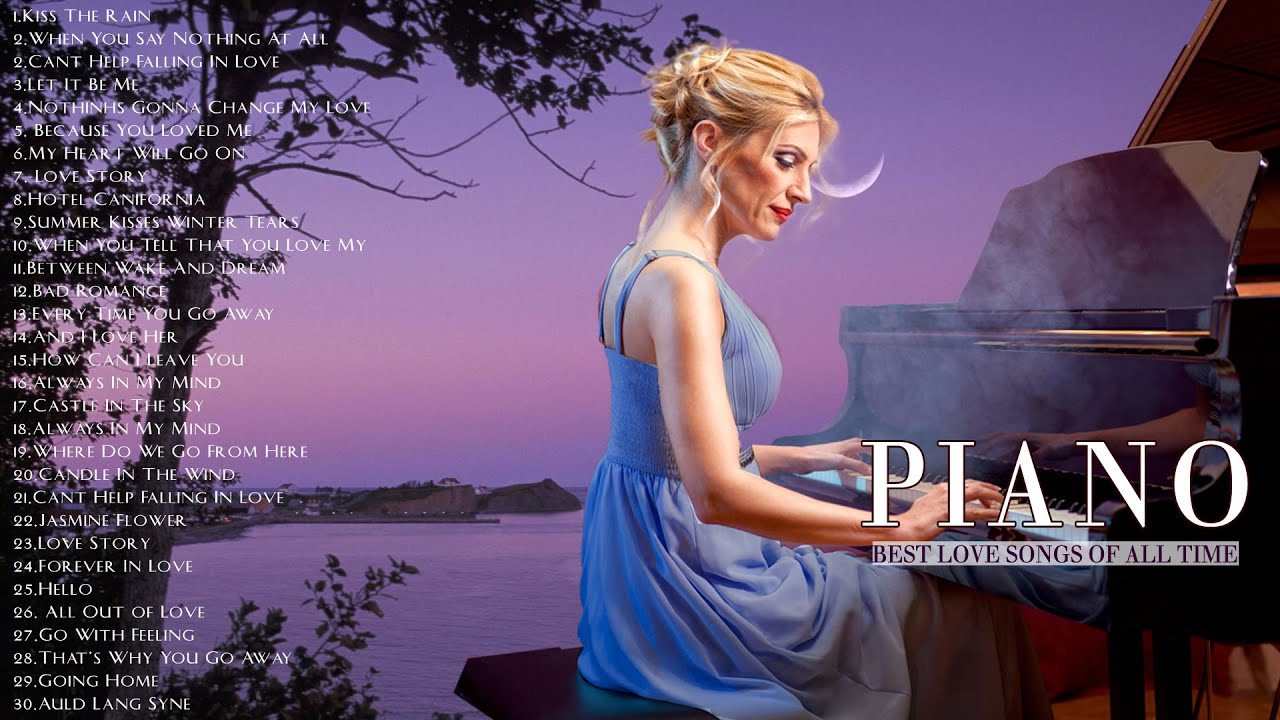 Top 50 Romantic Piano Love Songs Of All Time - The Most Beautiful Emotional Orchestral Music