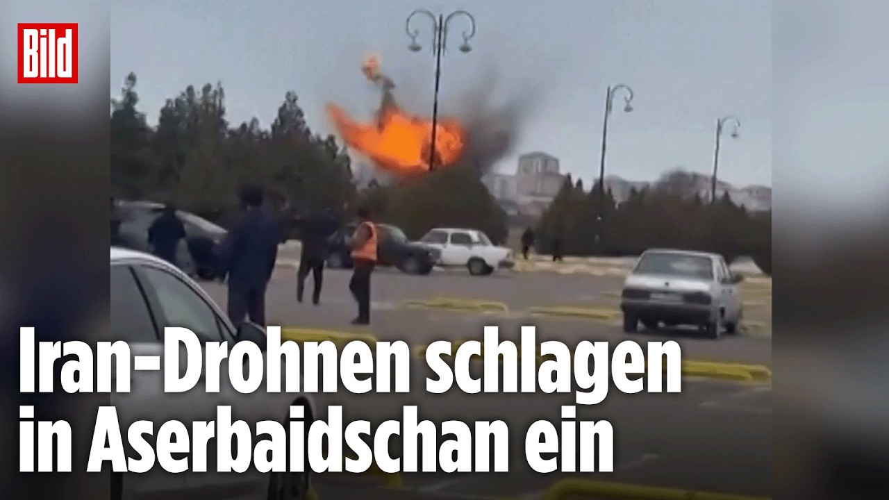 SCHULE UND FLUGHAFEN GETROFFEN: Iranische Drohnen schlagen in Aserbaidschan ein