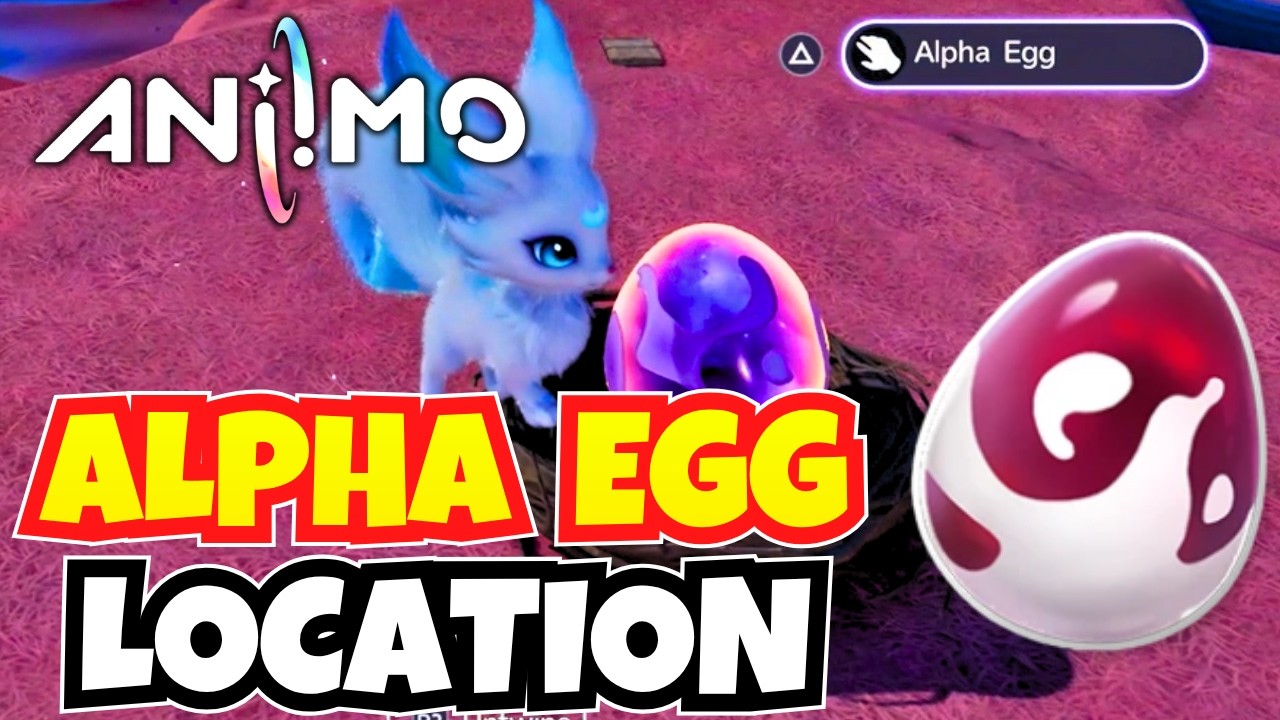 Alpha Egg Location in Aniimo | Tideblossom Coast