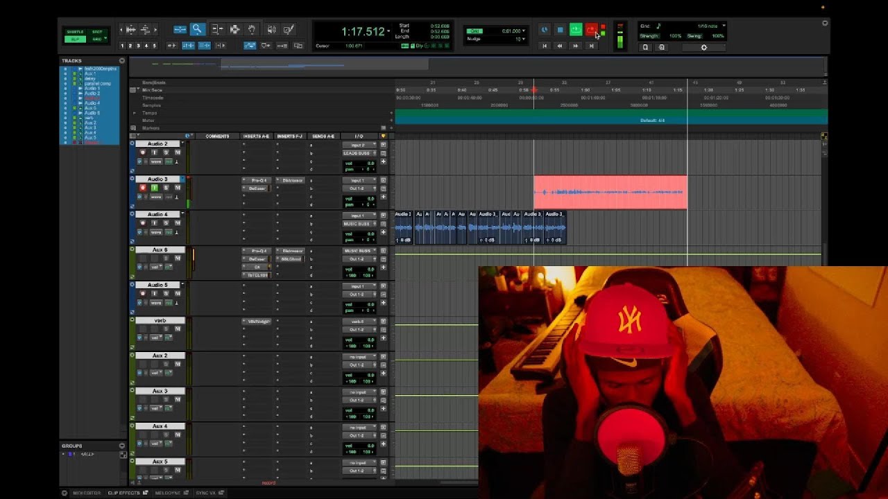 Marcu$ Recording Slide Thru Ft. $T LIVE ON TWITCH 💿🔥