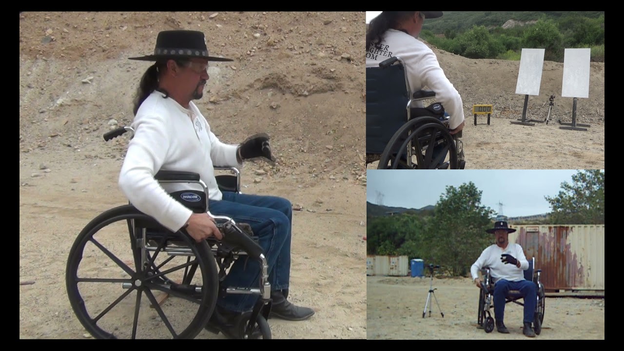 Shooting from a seated position