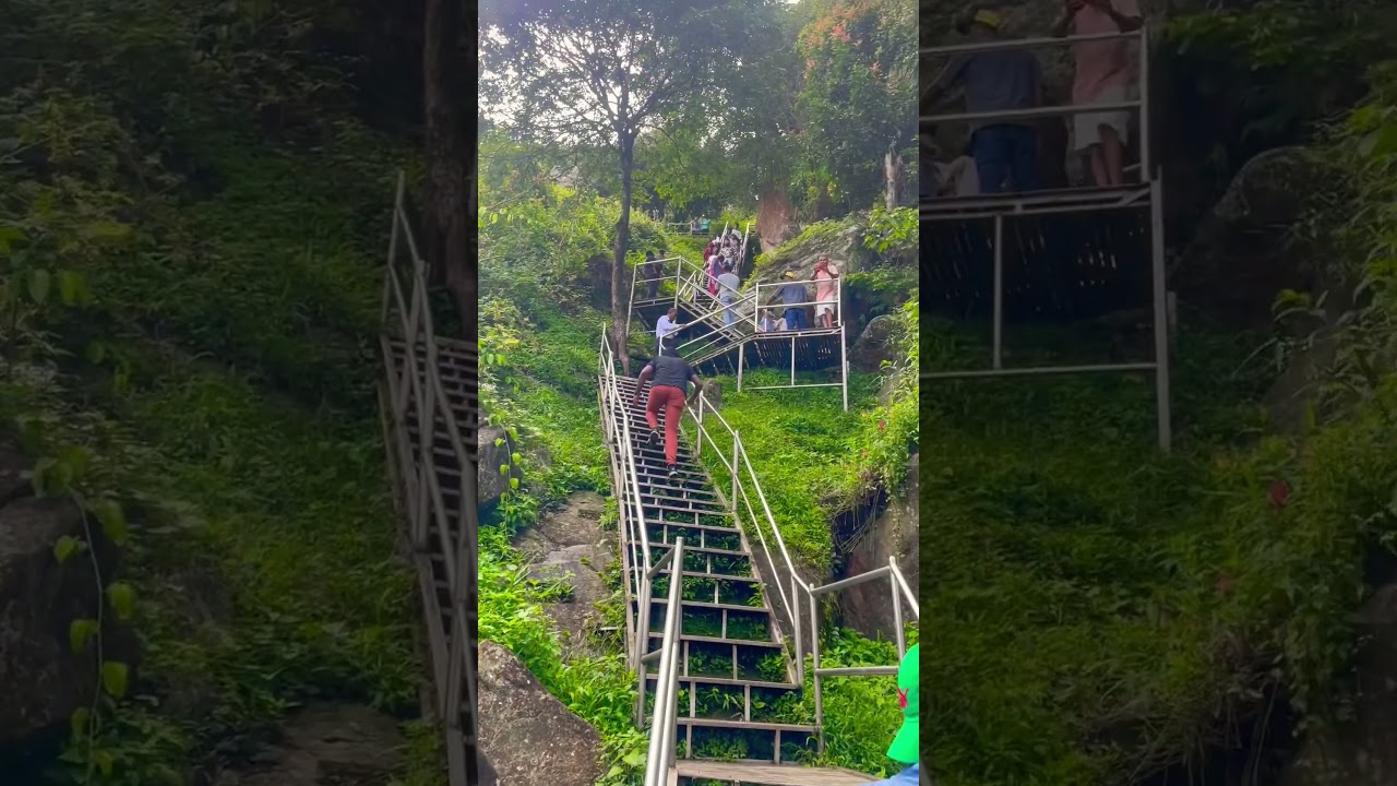 Edakkal Caves is a beautiful cave to see in Wayanad and has amazing view from the top #shorts #cave