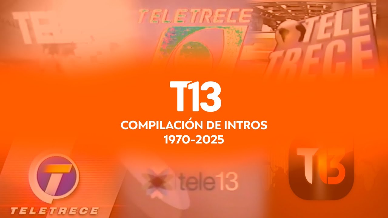 Evolución de las intros de Teletrece (1970-2025)