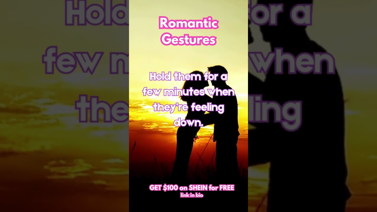 Romantic Gestures #love #romanticconnection
