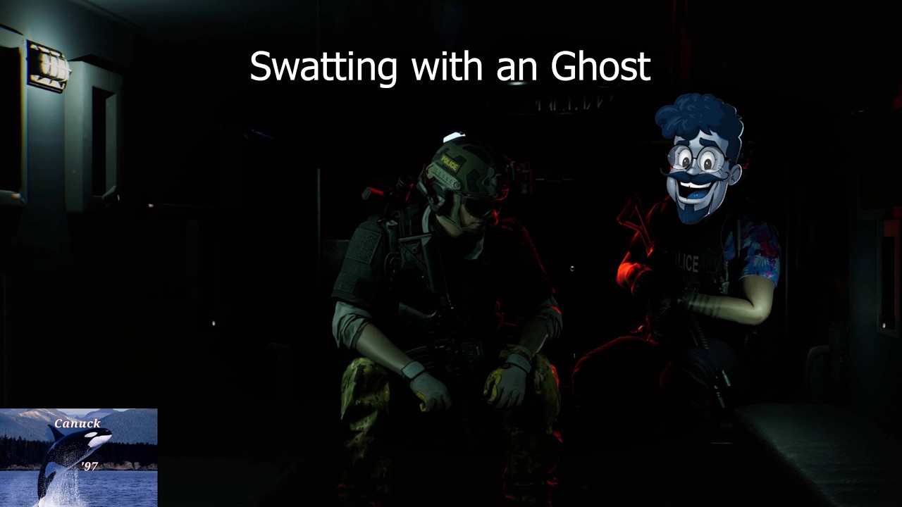 Swatting with an ghost (full unedited video)