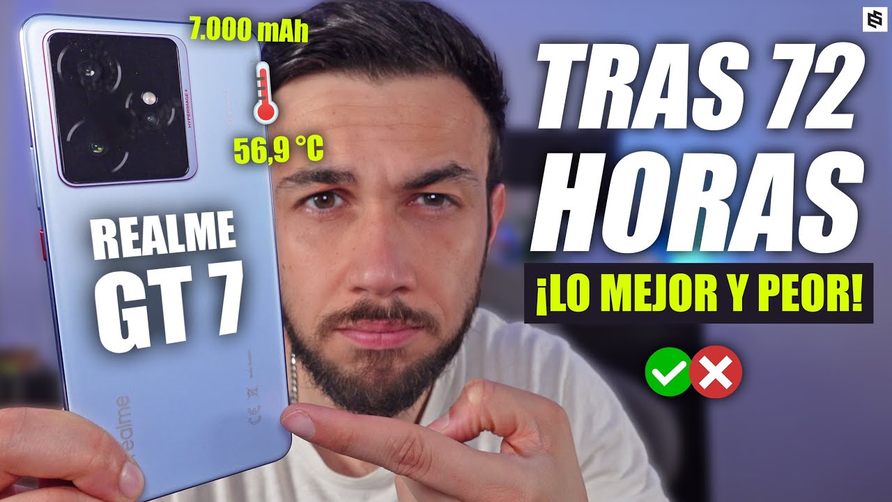 NADIE cuenta ESTO!🔥Realme GT 7 | REVIEW tras 4 D&Iacute;AS de USO