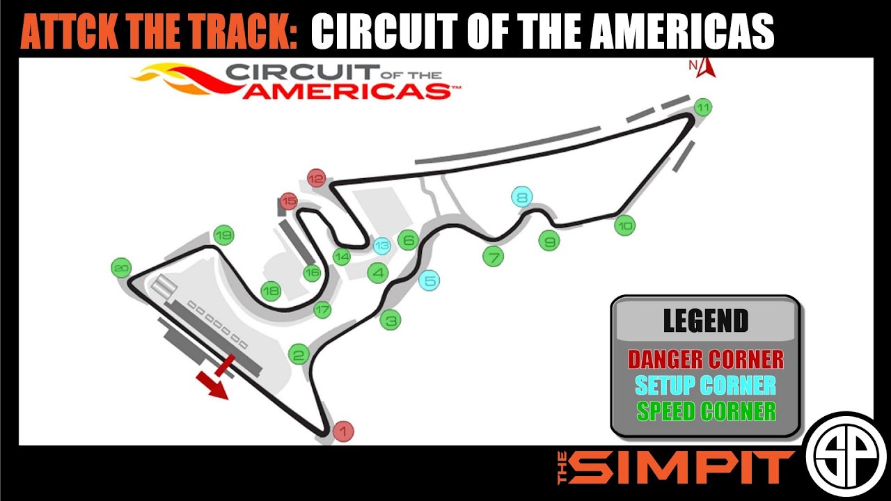 Attack the Track - Circuit of the Americas by The Simpit