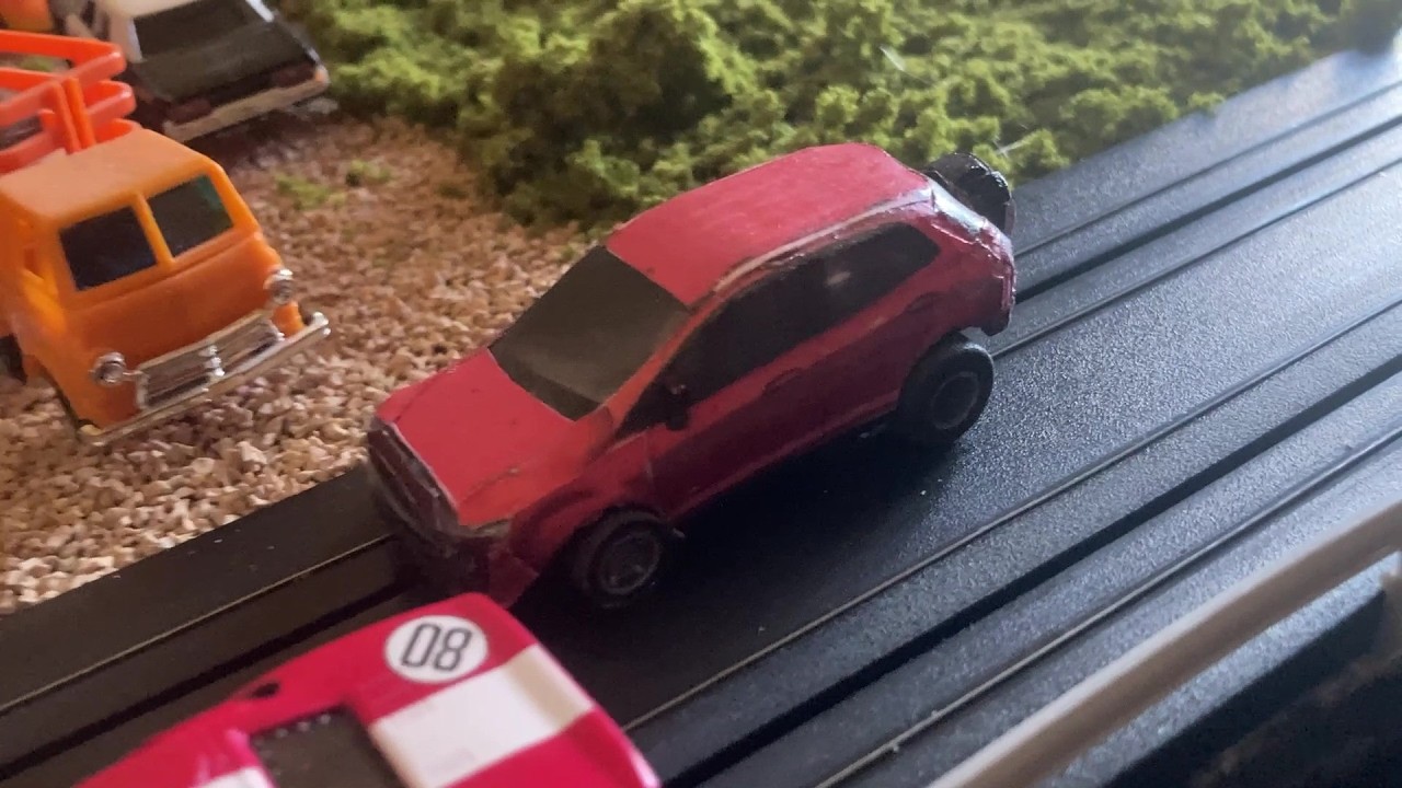 My first 3D Printed HO Scale Slot Car Body #slotcar #hoscale #layout #hoscaletrains