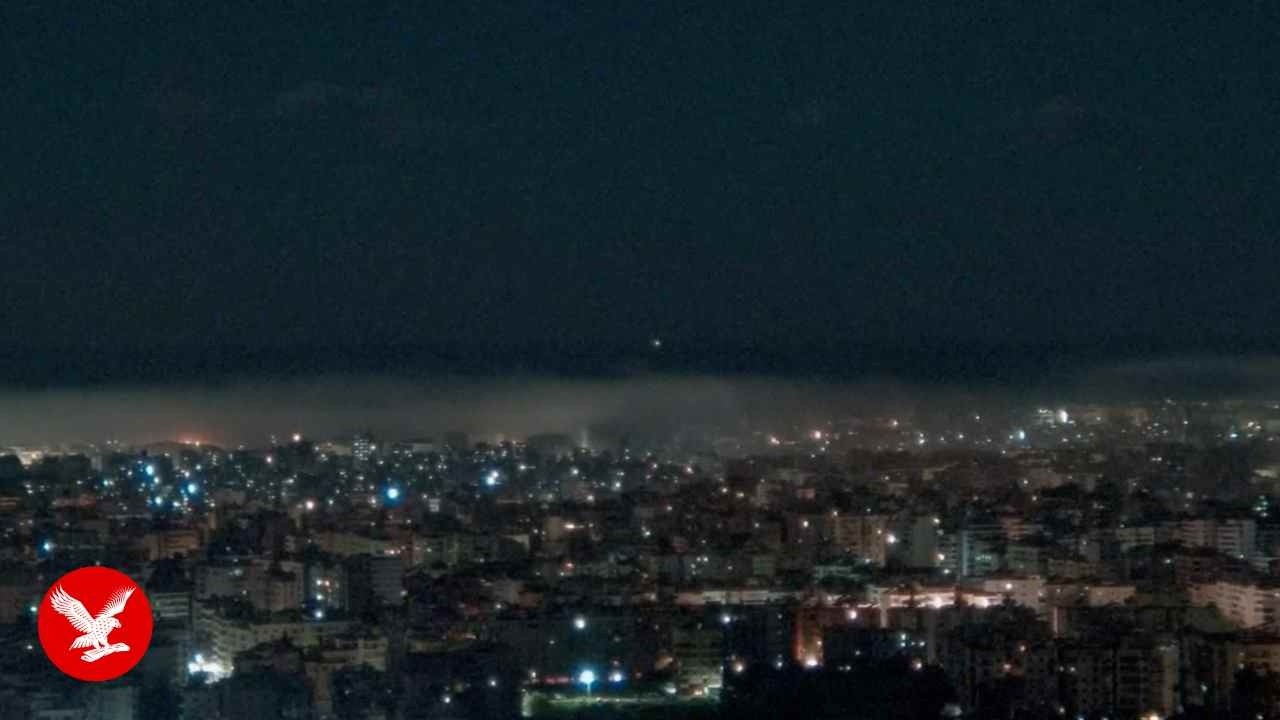 Live: Missiles streak across Beirut night sky in latest attack