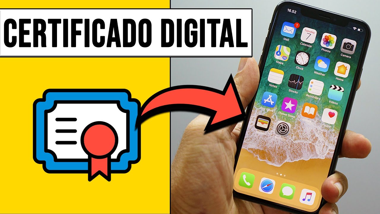 Instalar certificado digital FNMT en iPhone iPad y cómo usarlo