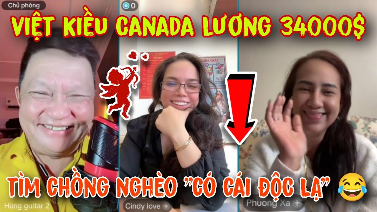 64 | Việt Kiều CANNADA Lương 34000$ TÌM CHỒNG NGHÈO có cái ĐỘC LẠ anh em nào có vợ rồi không nên xem