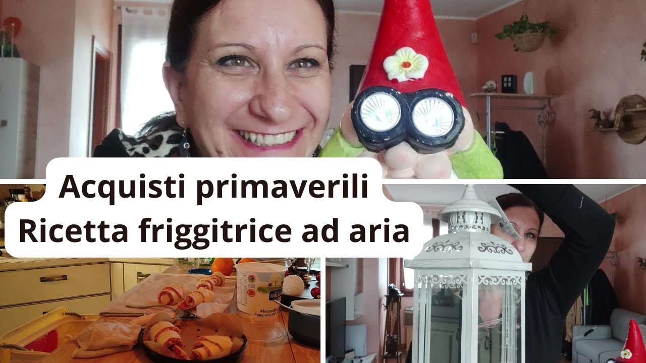 Acquisti di primavera || Ricetta sfiziosa friggitrice ad aria