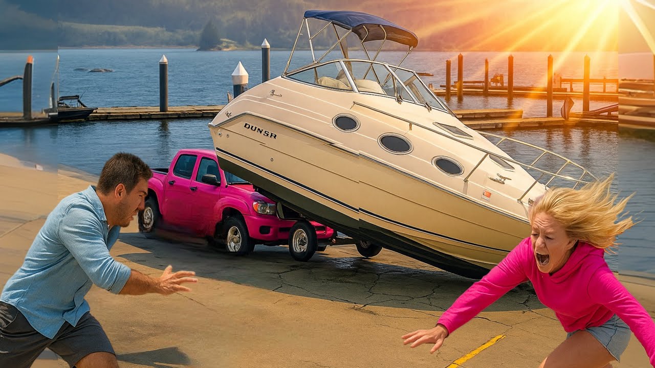 IDIOTS AT THE BOAT RAMP!