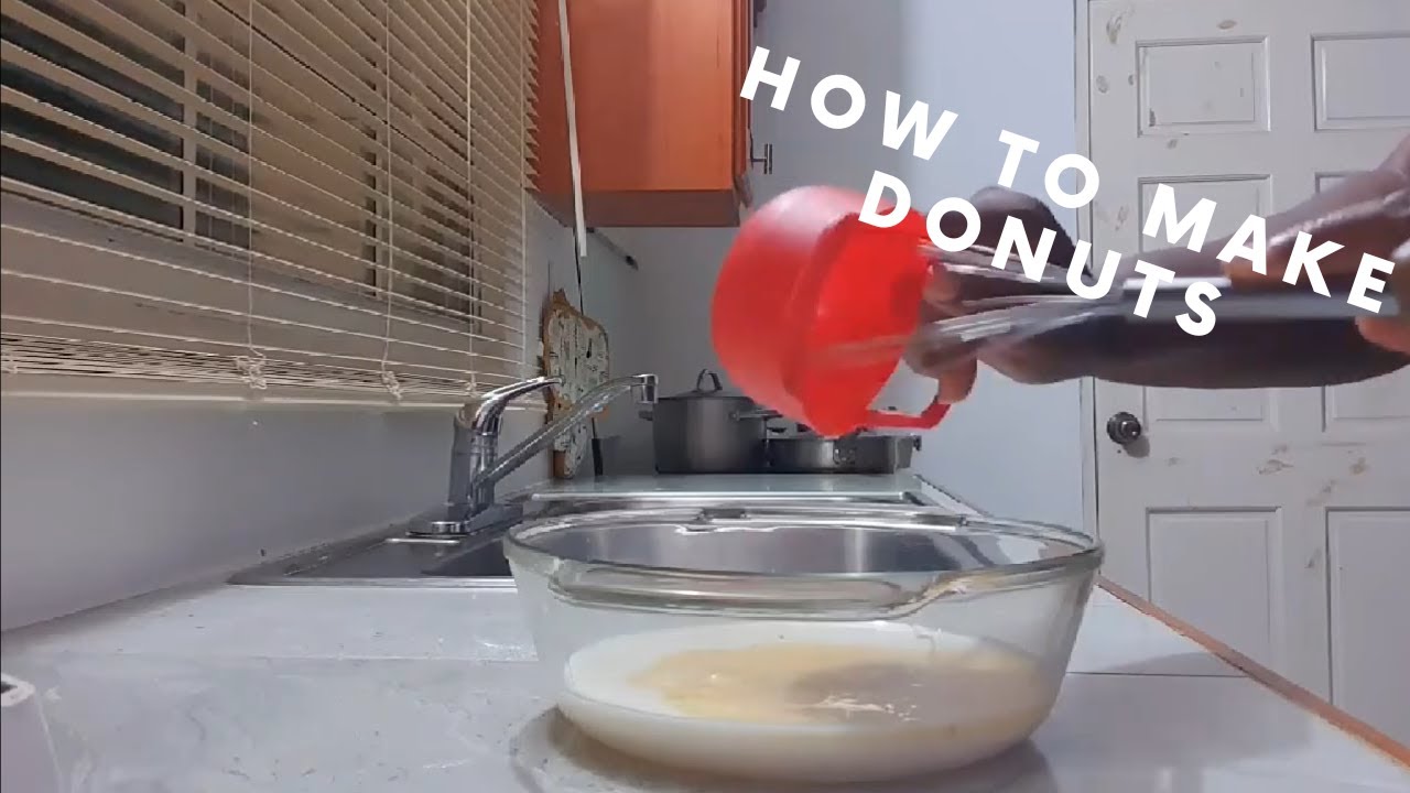 HOW TO MAKE NONE TOUCH DONUTS