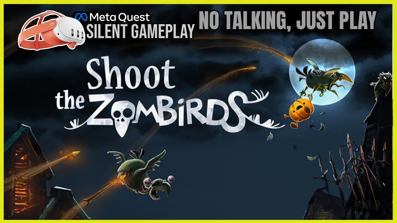 Shoot The Zombirds  - First Minutes VR Gameplay (No Commentary) | Meta Quest 3