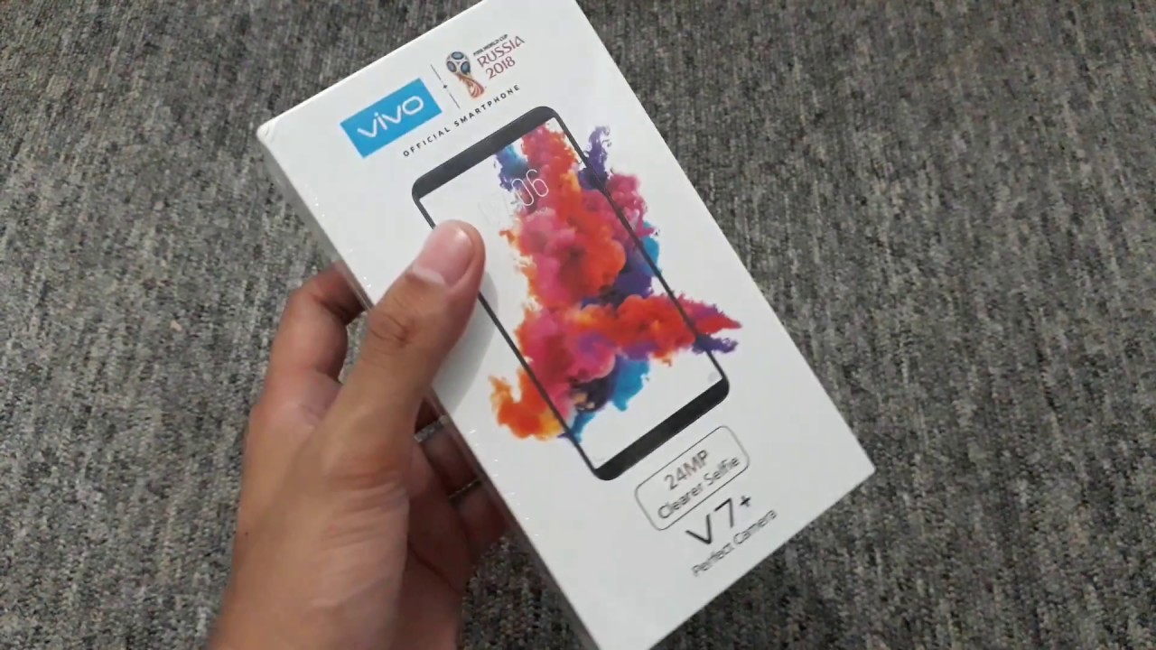 UNBOXING VIVO V7 PLUS RESMI INDONESIA