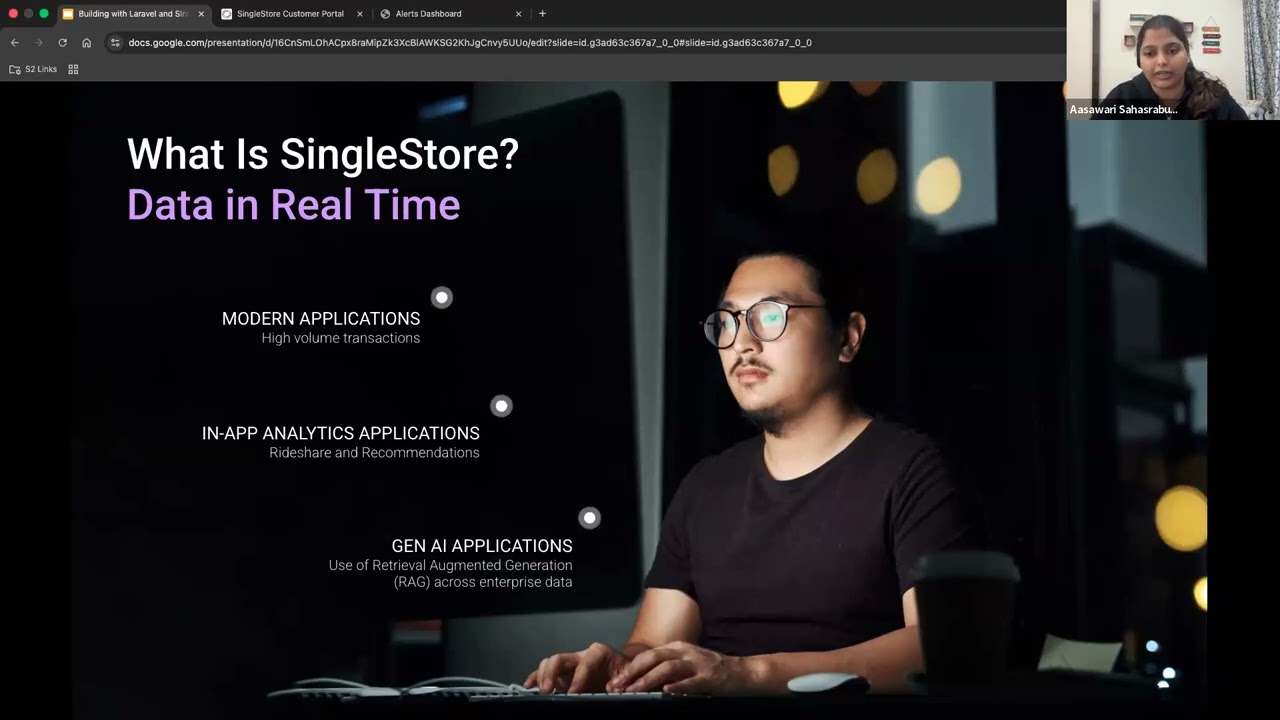 Build Real-Time Laravel Applications with SingleStore Helios | SingleStore Webinar