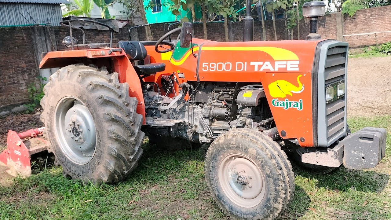 হাল চাষের রাজা টাফি গজরাজ | ট্রাক্টর বিক্রি করা হবে | tafe 5900 di | ashad shak