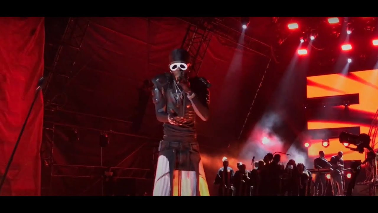 Watch Black Sheriff Performance at Afro Future 2023- DAY 1