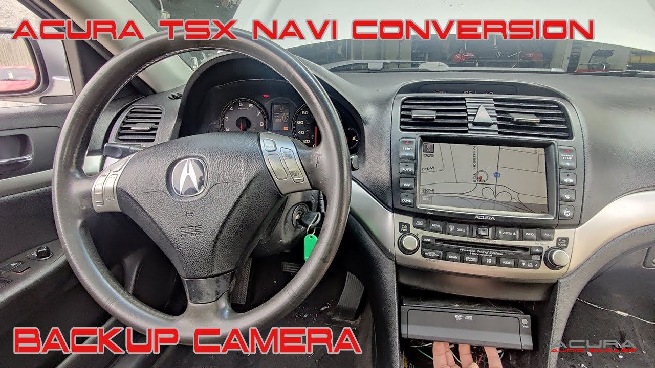 2004 2005 2006 2007 2008 Acura TSX без навигации, переоборудование в штатную навигационную систем...