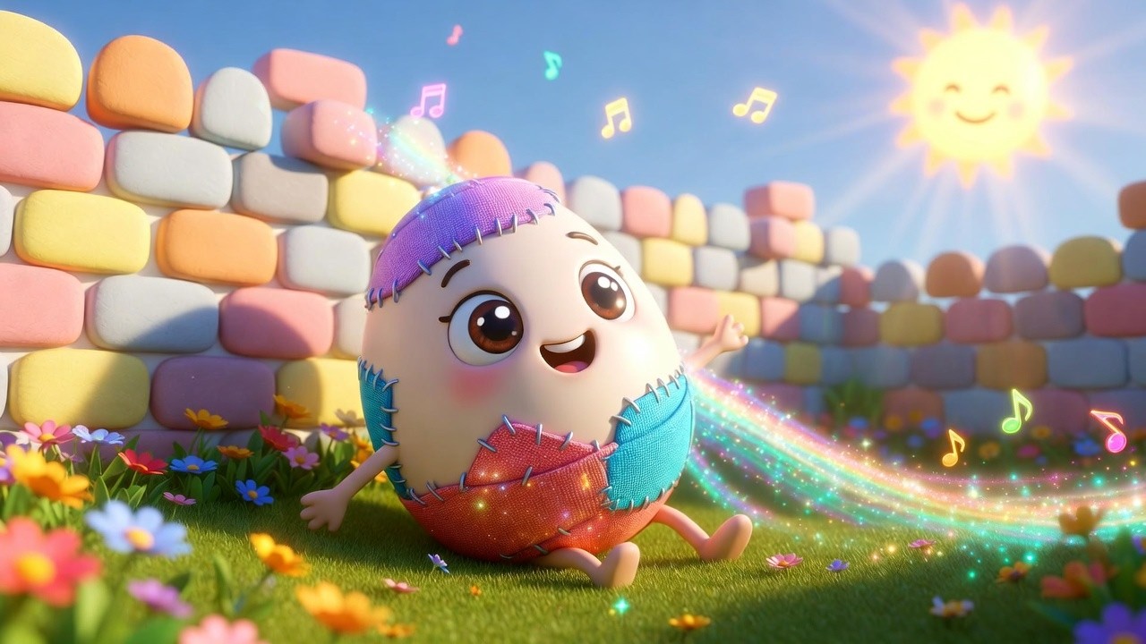 Humpty Dumpty 🥚🎵 | Classic Nursery Rhyme & Fun Baby Songs for Kids