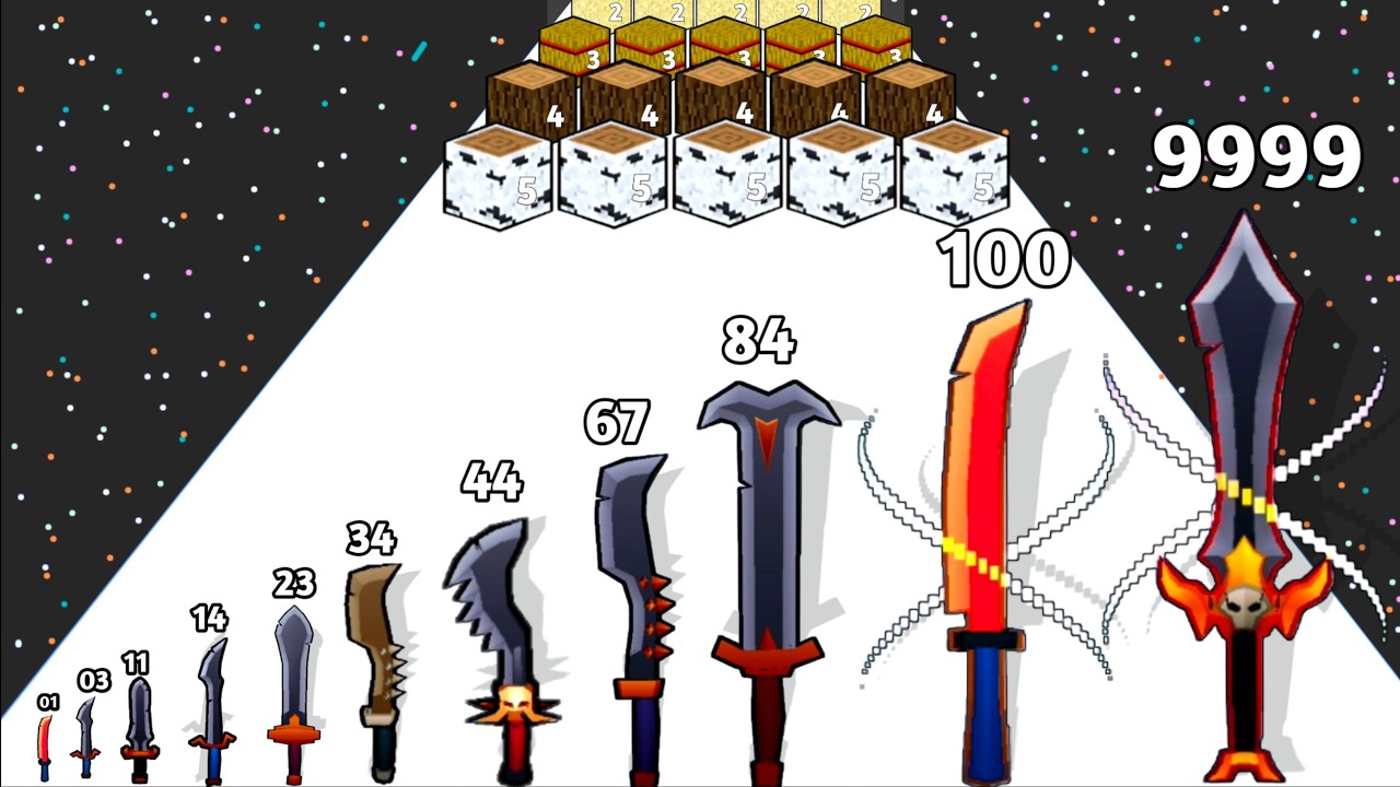CRAFT SWORD 3D – Monster Hunt ⚔️ | Satisfying Level Up | Walkthrough | Android Gameplay