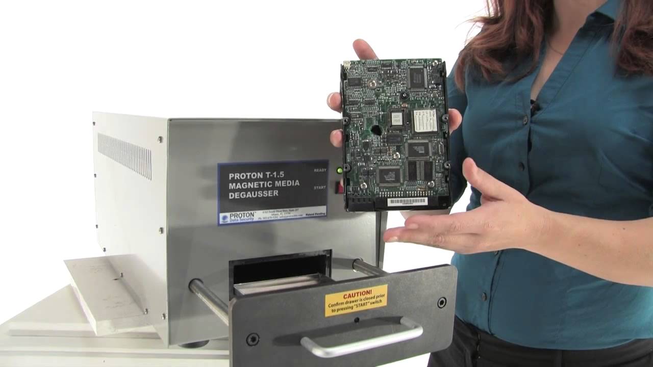Proton T 1 5 Hard Drive & Magnetic Media Degausser
