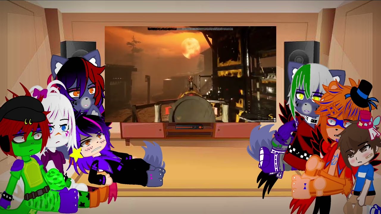 The glamrocks + gregory & galaxy reacts to the reveal of Choo Choo Charles’s final form.