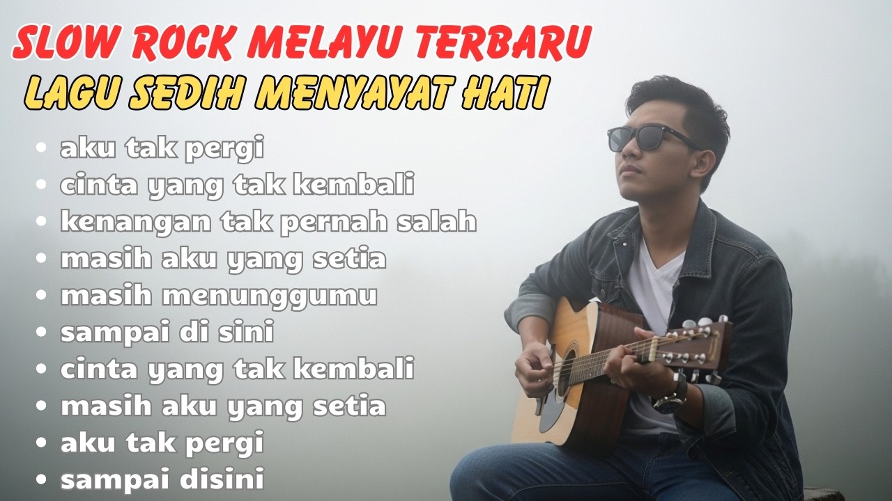 Lagu Slow Rock 2000an Paling Enak Didengar | Nostalgia Melayu