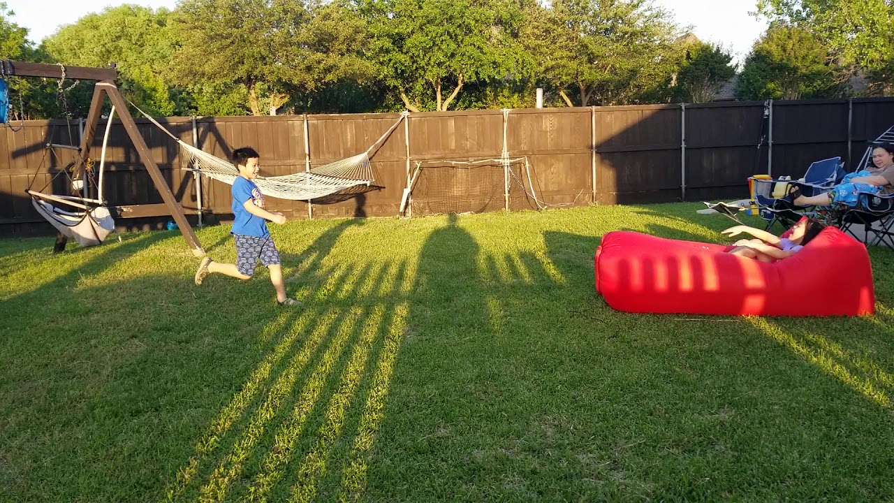 Quarantine Backyard Playtime