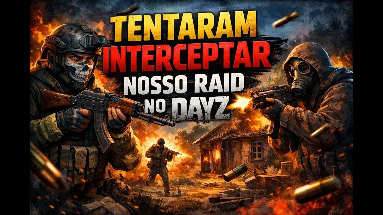 TENTARAM INTERCEPTAR NOSSO RAID!! DAYZ MUNDIAL Z