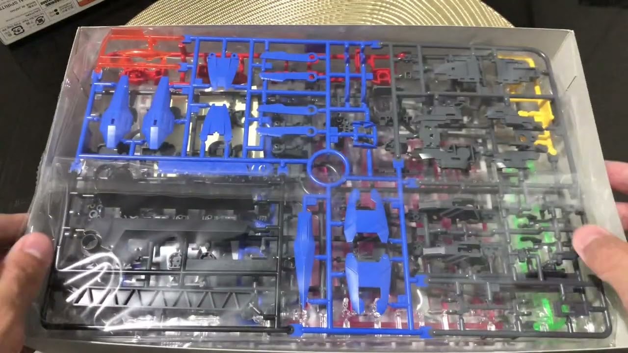 Unboxing HG00 GN-0000+GNR-010 00 Raiser+GN Sword lll 