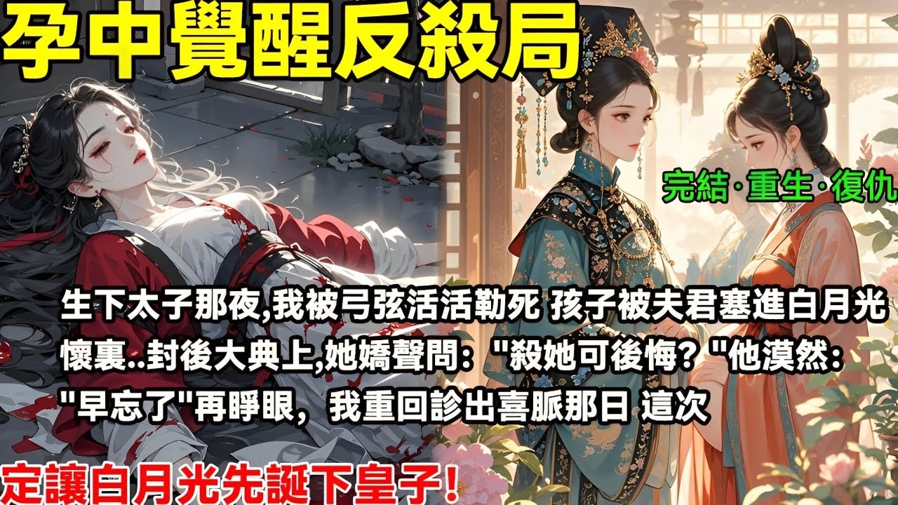 完結重生復仇文：臨死才知夫君的白月光才是真凶！再睜眼回到診出喜脈時，這一世我要她第一個生下催命子！
