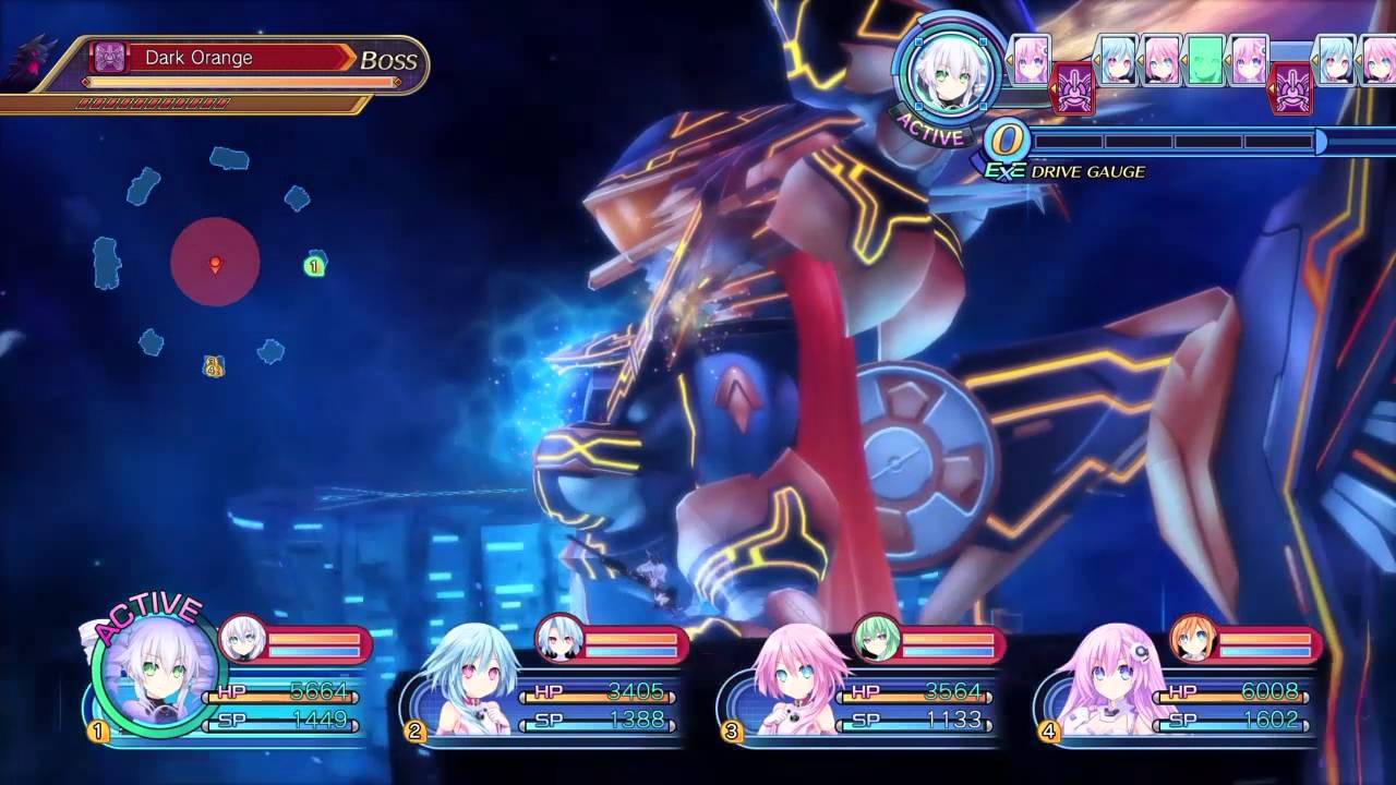 Megadimension Neptunia VII final boss fight