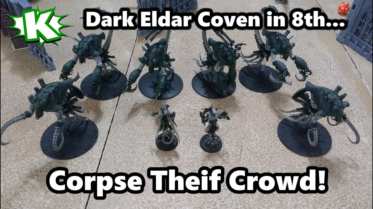 Drukhari Coven Tactics - Talos in 8th (Dark Eldar)