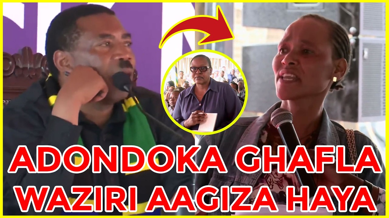 ADONDOKA GHAFLA MBELE YA WAZIRI MKUU .. NAONDOKA ILA NITARUDI''NAONA AMEANGUKA'' MSAIDIENI KWANZA..