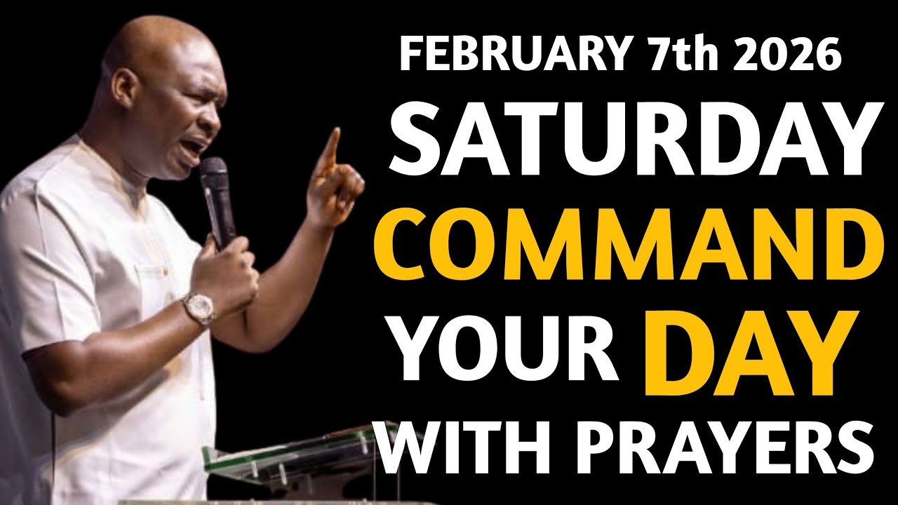 [Saturday 7th February,2026] Start Your Saturday With Prayer Spiritual Prayer- Apostle Joshua Selman