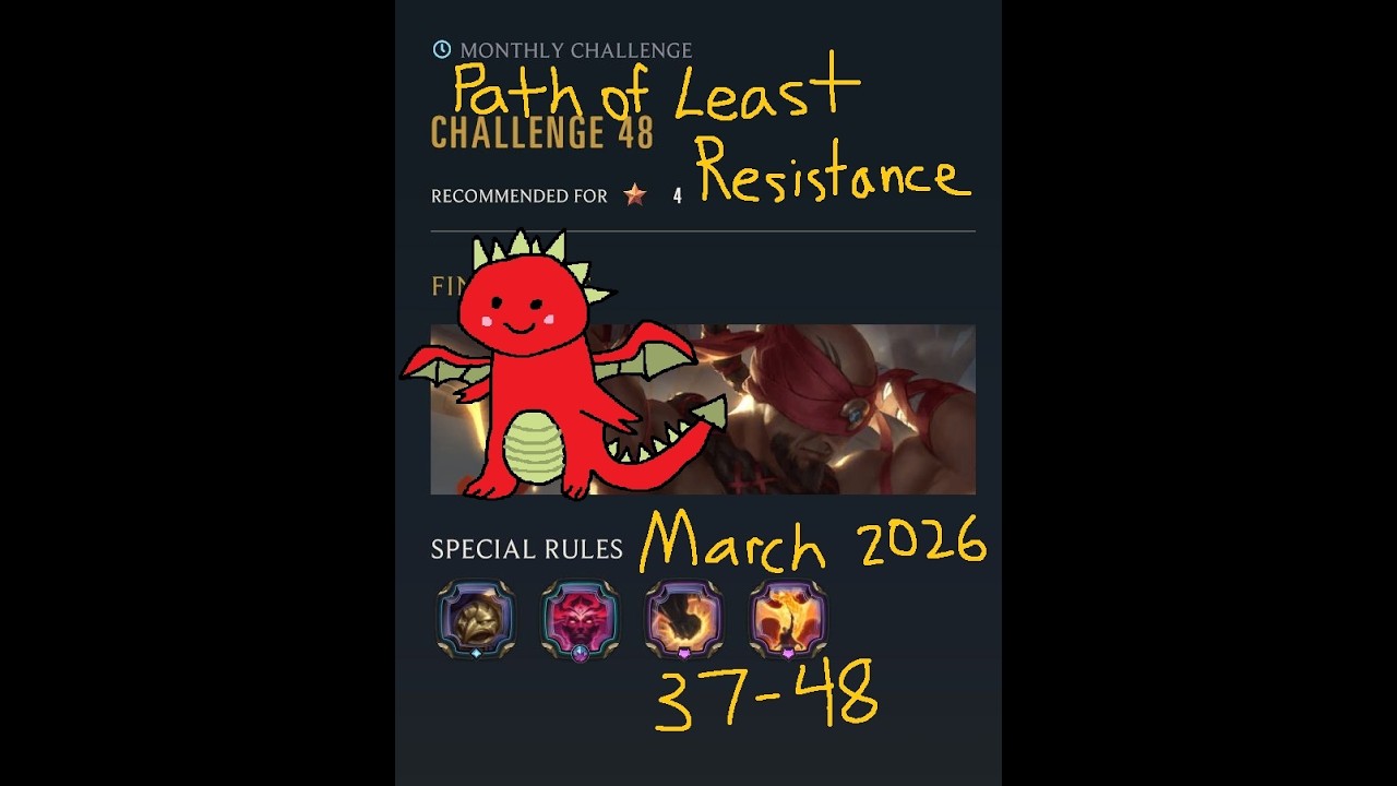 Monthly Challenges 37-48 - March 2026 (3* No Epics) - Legends of Runeterra - The Path of Champions