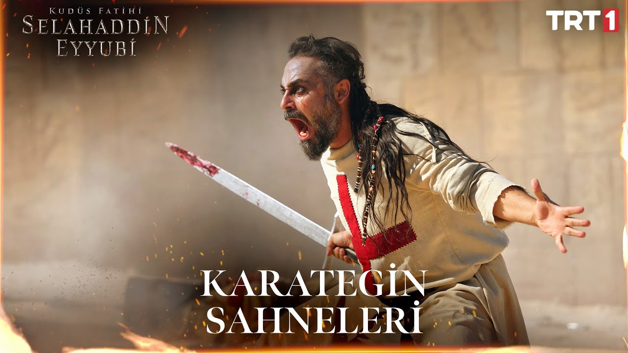 Böri Obası'nın Kutalmış Beyi Karategin! ⚔️ - Kudüs Fatihi Selahaddin Eyyubi Özel Sahneler @trt1