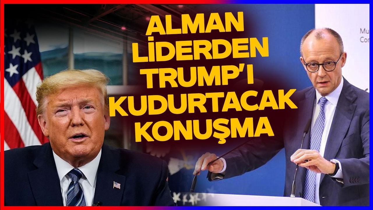 Alman Lider ABD'yi Topa Tuttu! Trump'ı Kudurtacak Konuşma