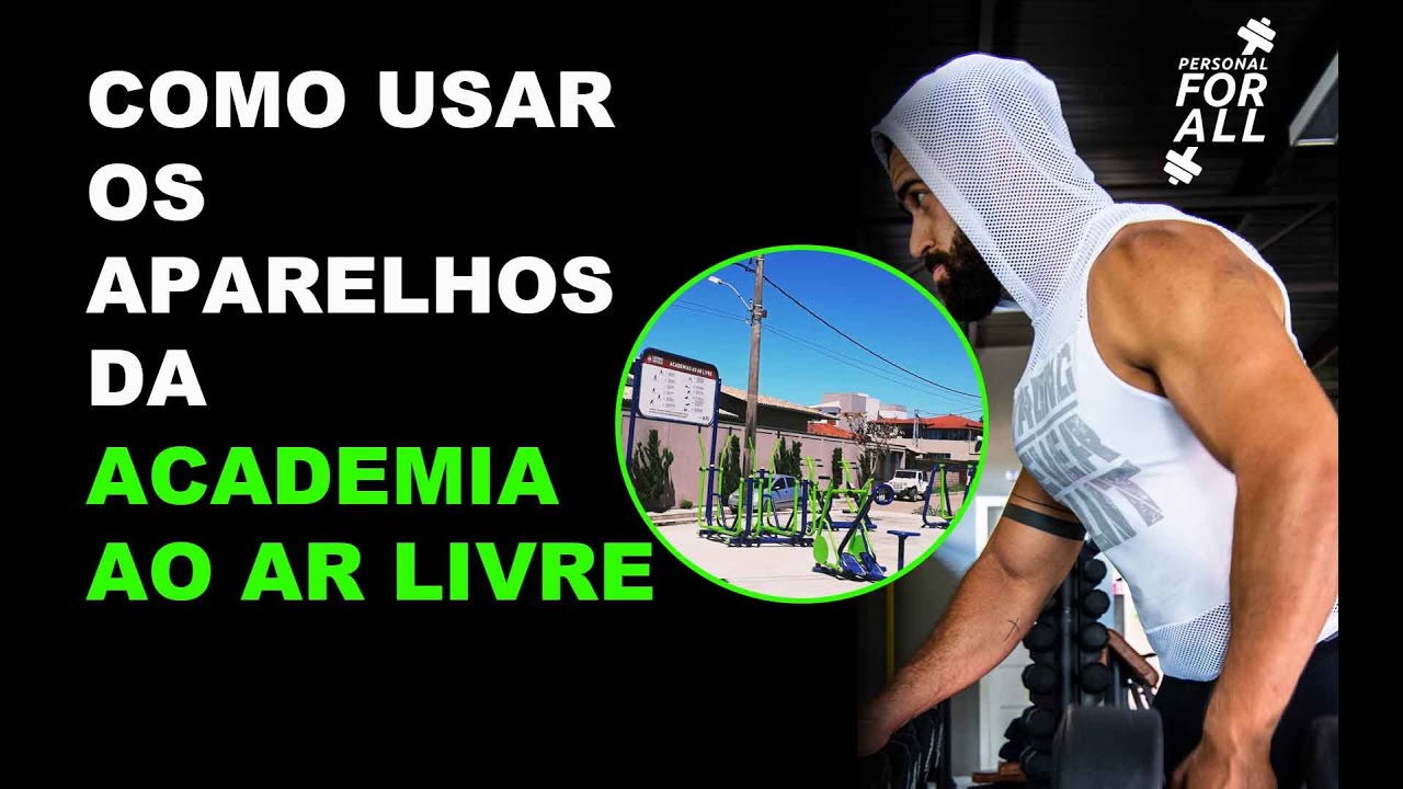 Como usar os aparelhos da academia ao ar livre #1